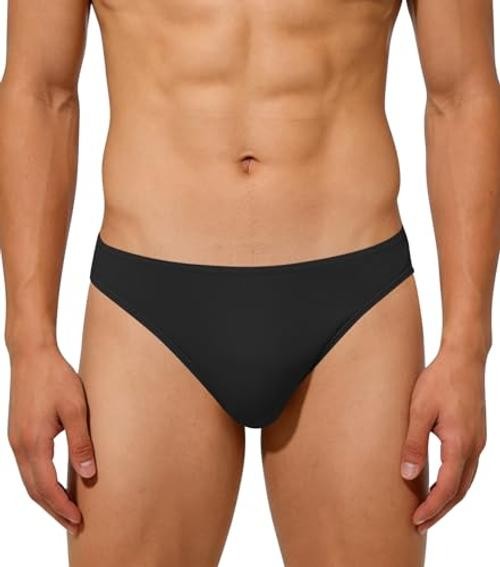 Full-Seat Dance Belt for Men – Bulge Hiding Brief for Ballet and XX-Large Black