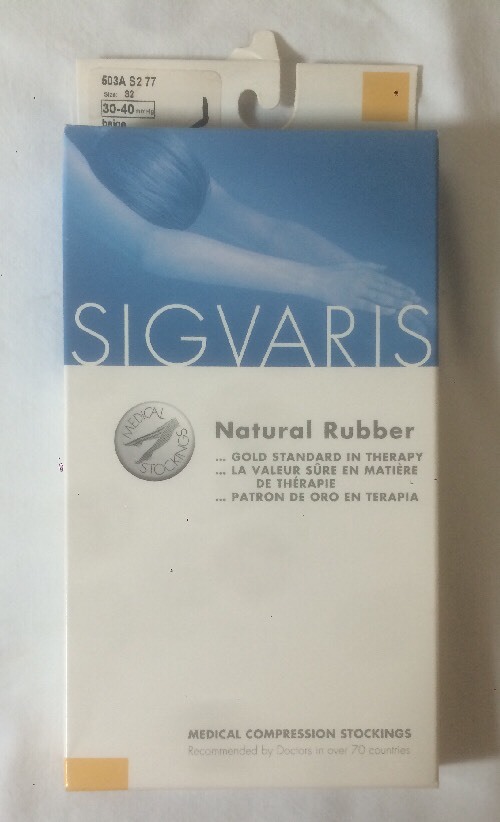SIGVARIS Armsleeve Natural Rubber Medical Compression Stockings Size S2