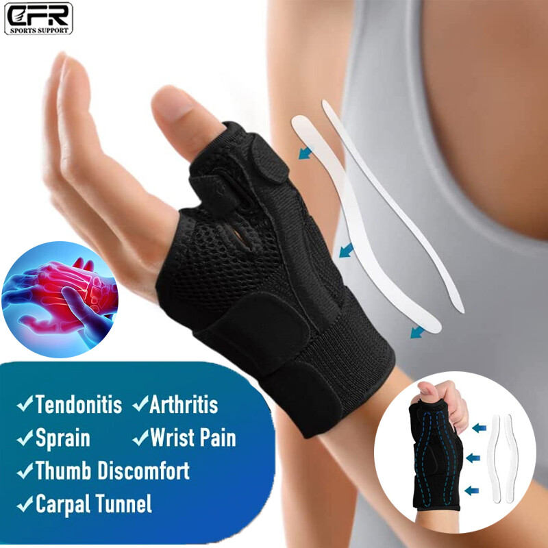 Wrist Support Brace Carpal Tunnel Arthritis Night Sleep Relief Left Right Hand
