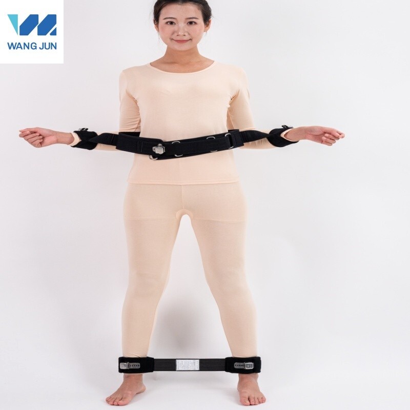 Waist Hands Feet 5 Points Standing Anti-cutting Fast Plug Magnetic Restraint Set