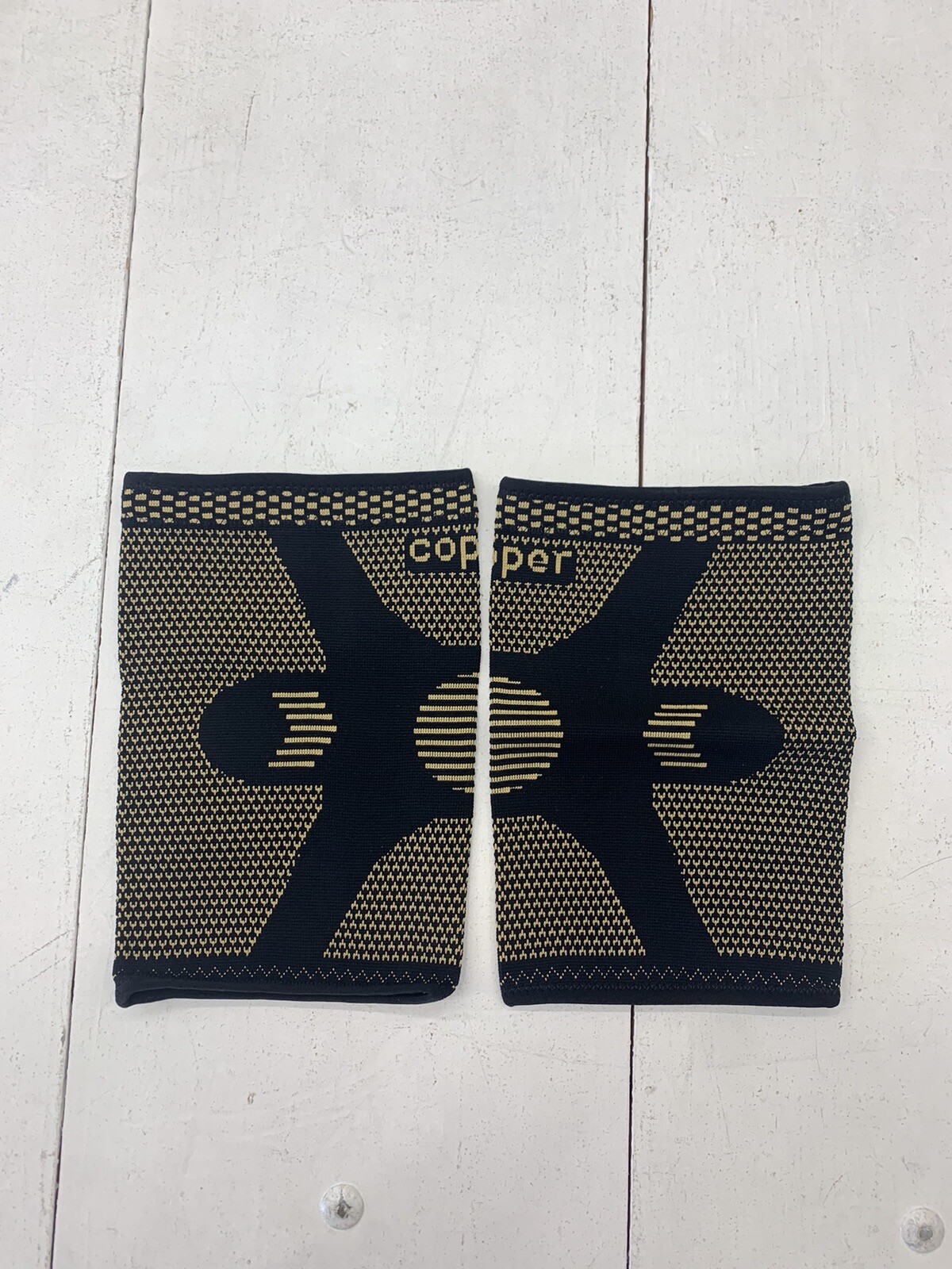 Unisex Adults Black 2 Pack Knee Braces Size XL