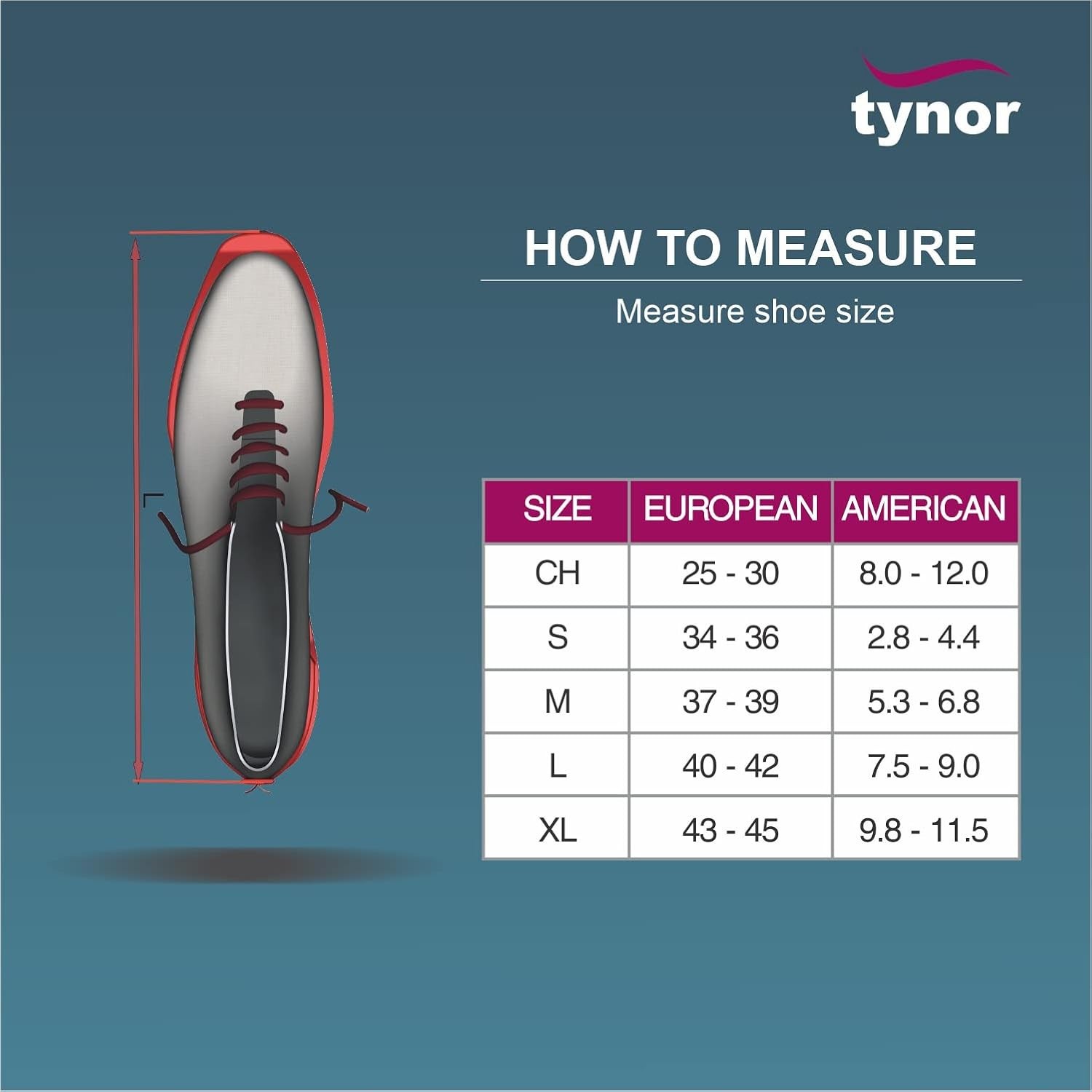 TYNOR Foot Drop Splint, Grey Provides Support, Good Weight & Distribution FS