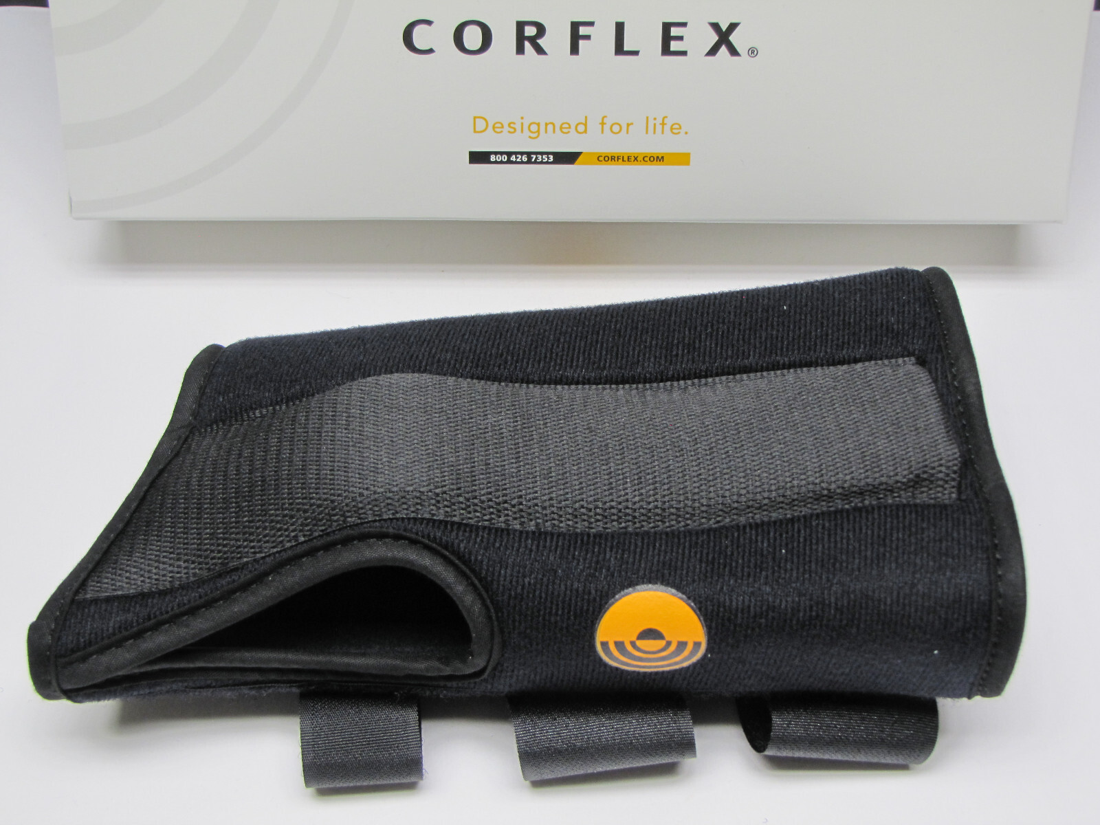 Corflex 8″ Ultra Fit Premium Wrist Splint Brace Support w Thumb Hole Left XLarge