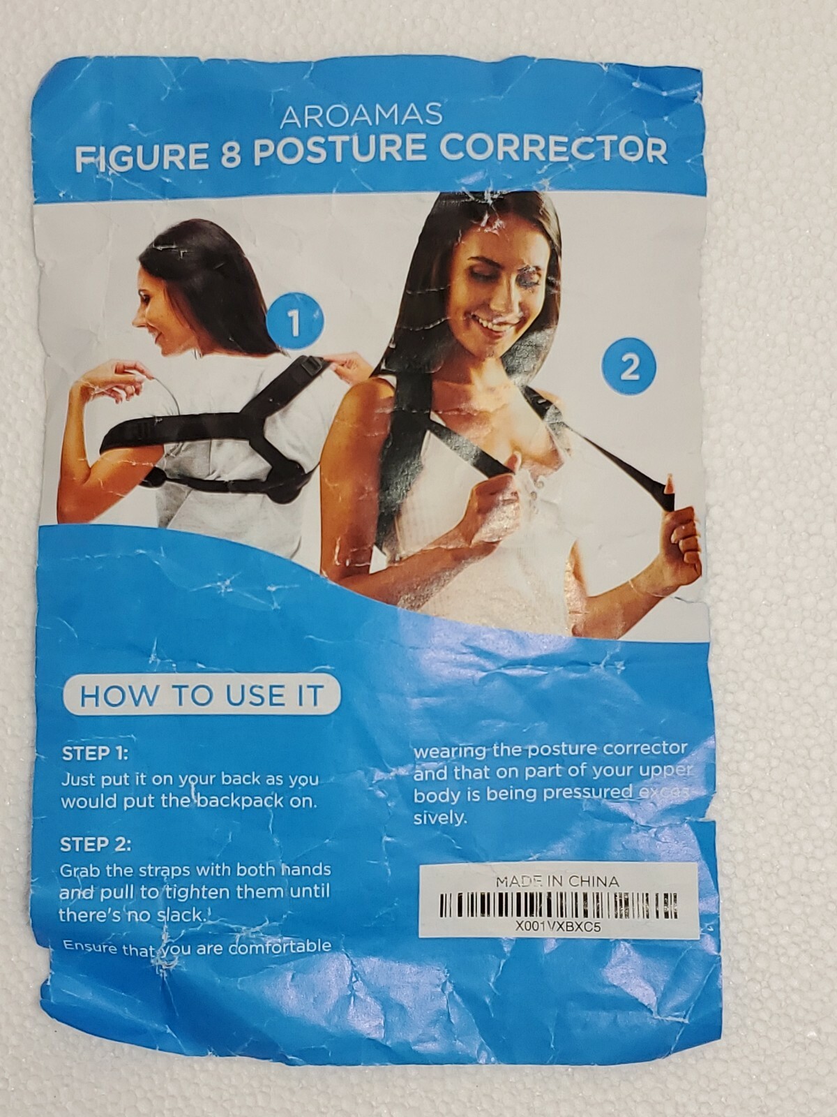 Posture Corrector Backpack Like Shoulder Support Adjustable Correct Brace Unisex