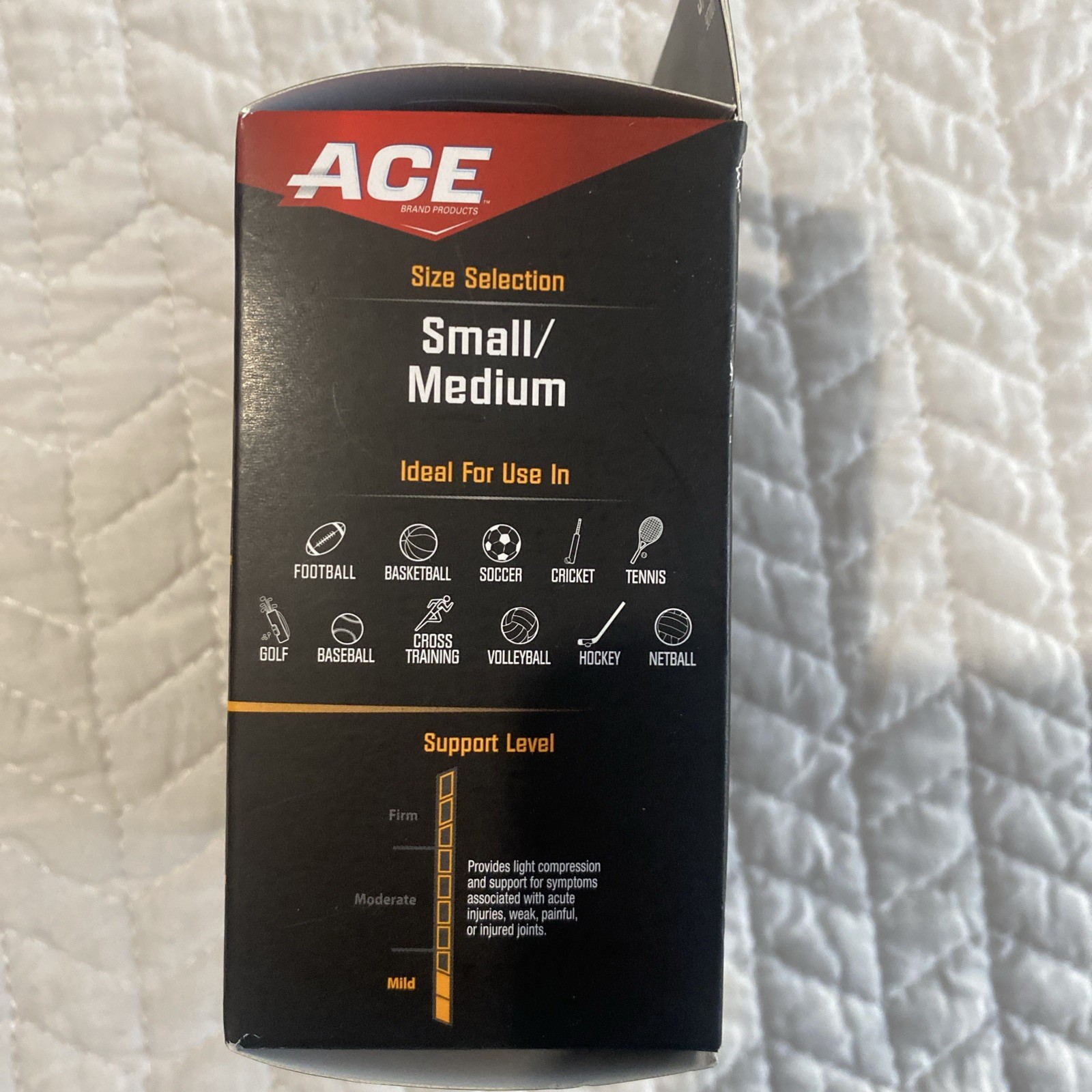 ACE Compression Knee Support 907001, SM/MED