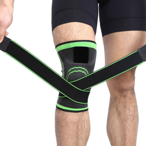 Knee Sleeve Compression Brace Support For Outdoor Sport Joint Pain Relief Strap