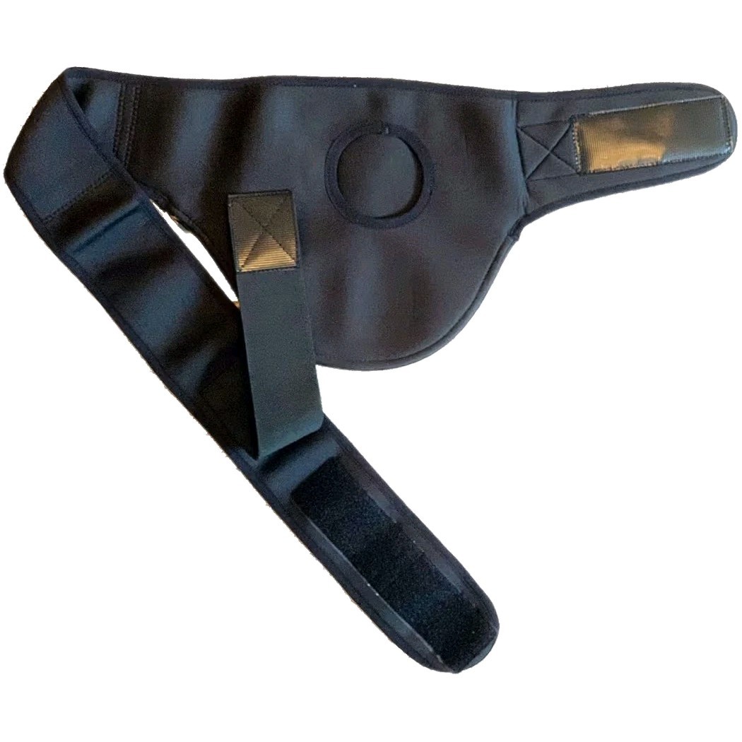 Sz 3~LEFT~31-34″ Neoprene VERTICAL Stoma Support Belt ileostomy Colostomy Hernia