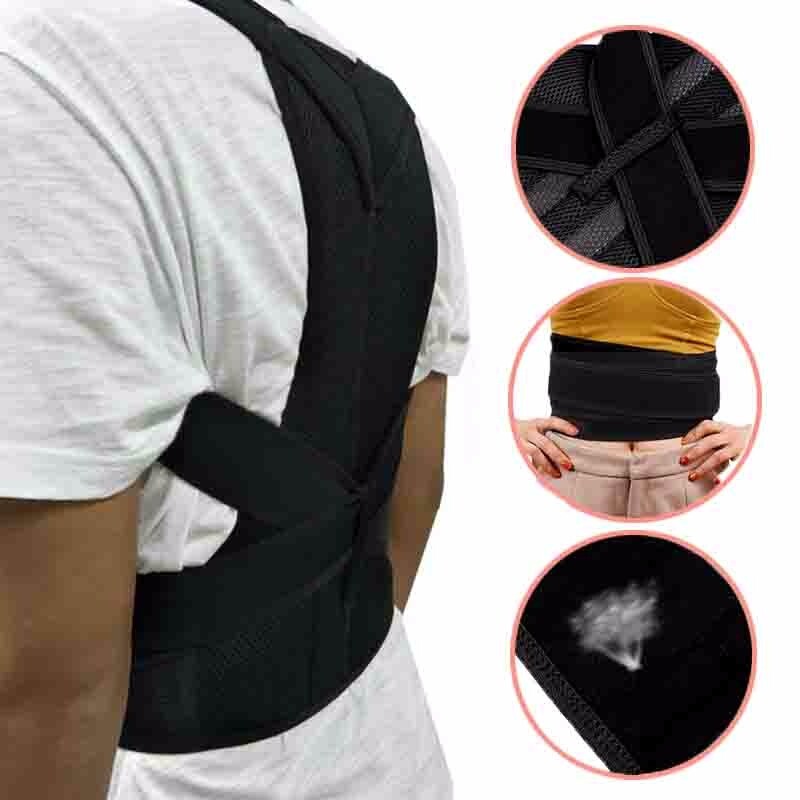Posture Corrector Back Support Brace Figure 8 Clavicle Upper Neck Pain Relief US