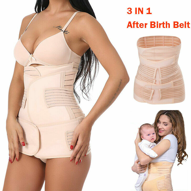 Faja Para Y Post Parto 3 En 1 Post de Maternidad Quirurgica Abdomen y Cintura US