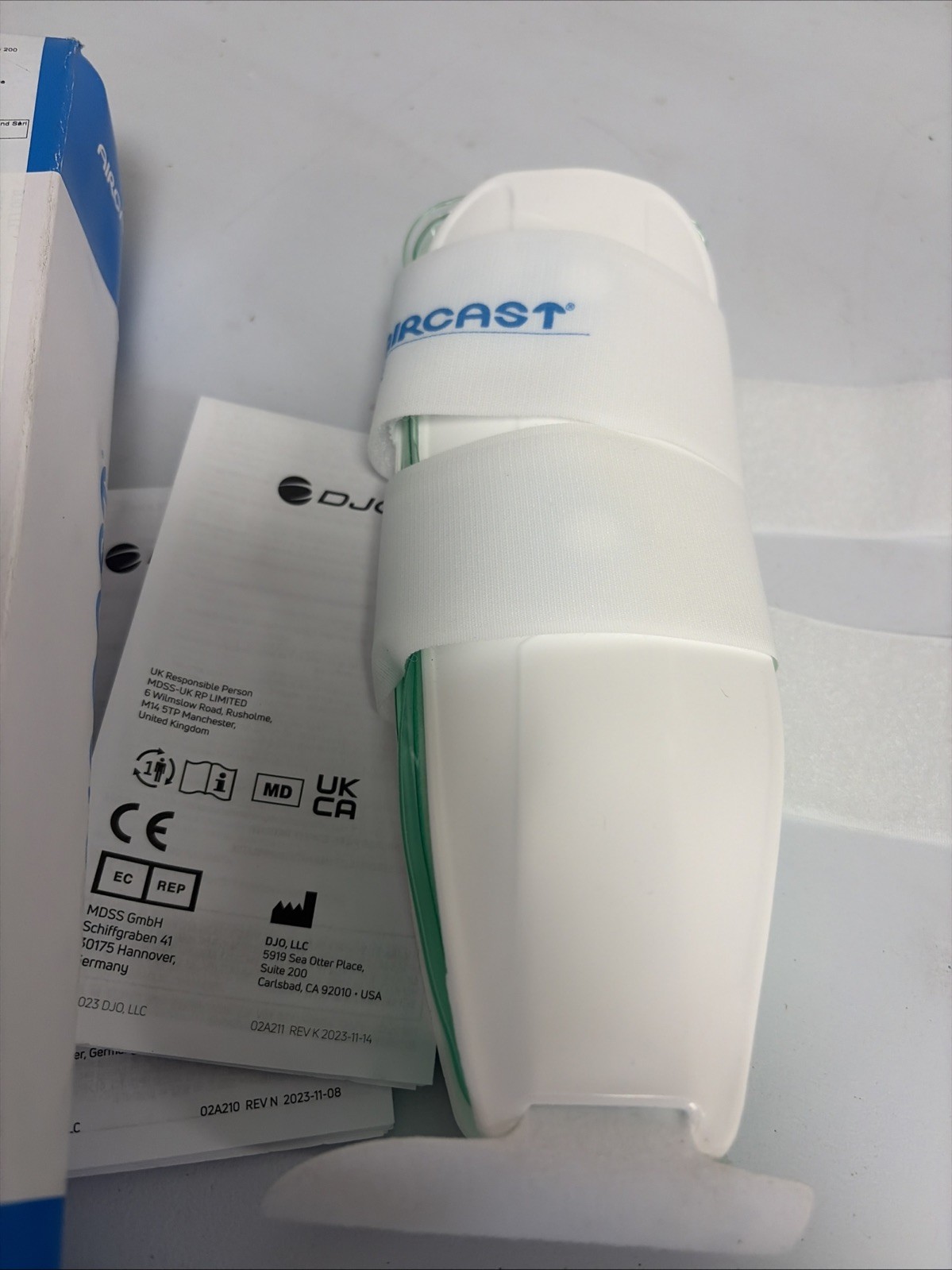 Aircast Air-Stirrup 02CL – Ankle Brace, Size Small, Left