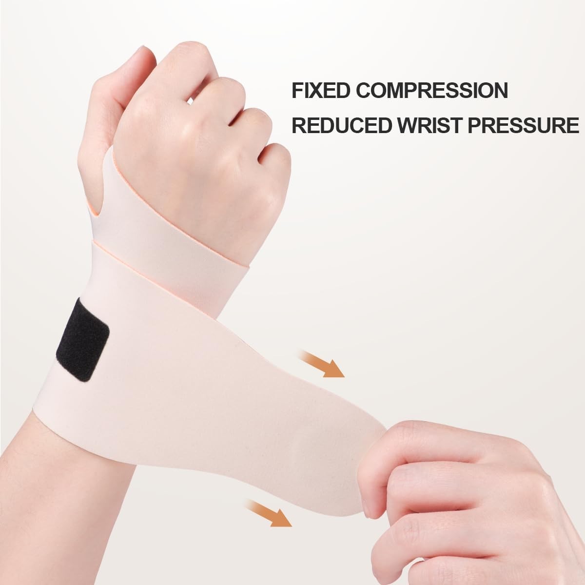 2 Pack Wrist Brace Support for Carpal Tunnel Pain Relief, Ultra Thin Elastic …