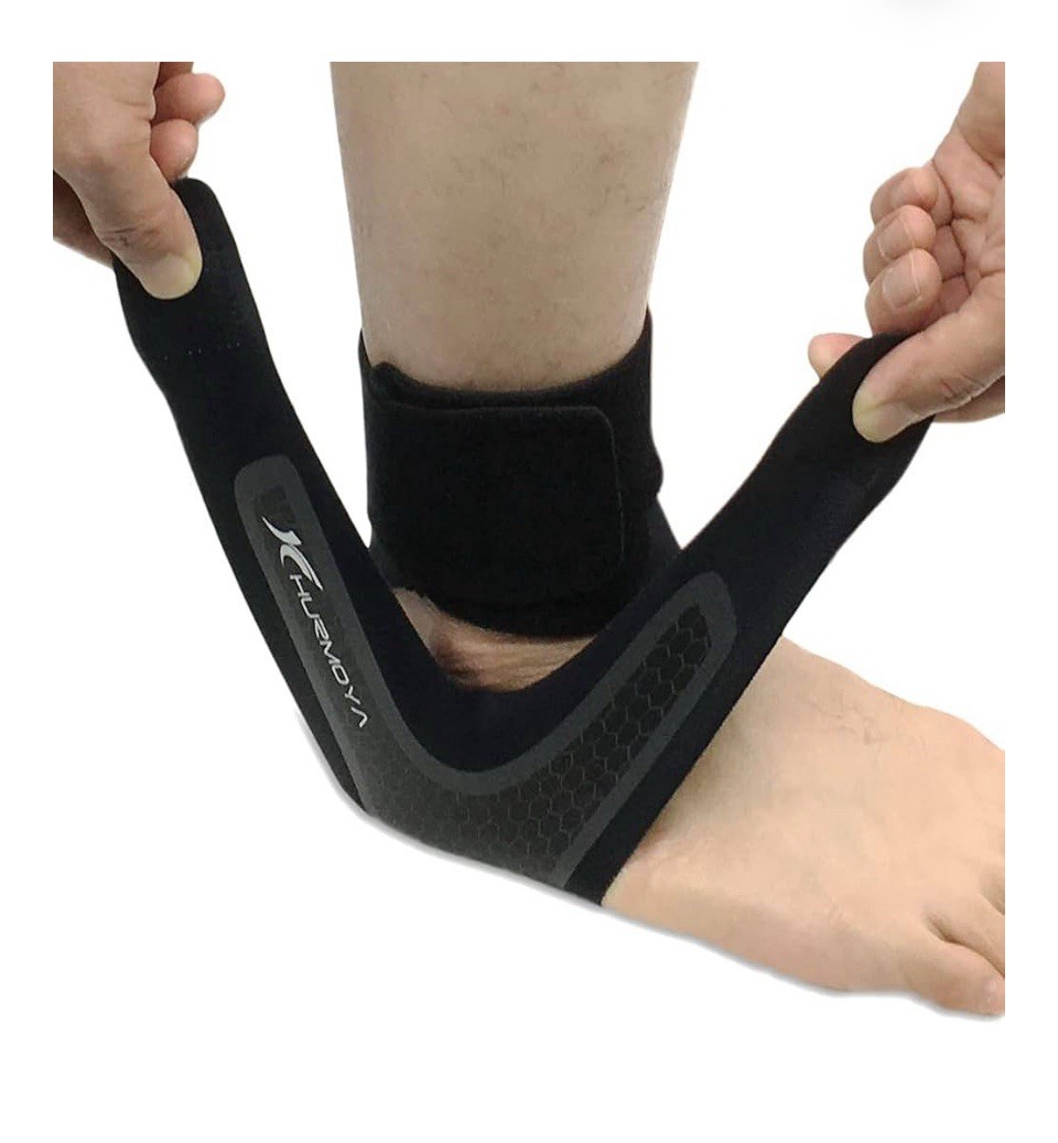 Size Med Ankle Brace Breathable Adjustable Compression Ankle Support