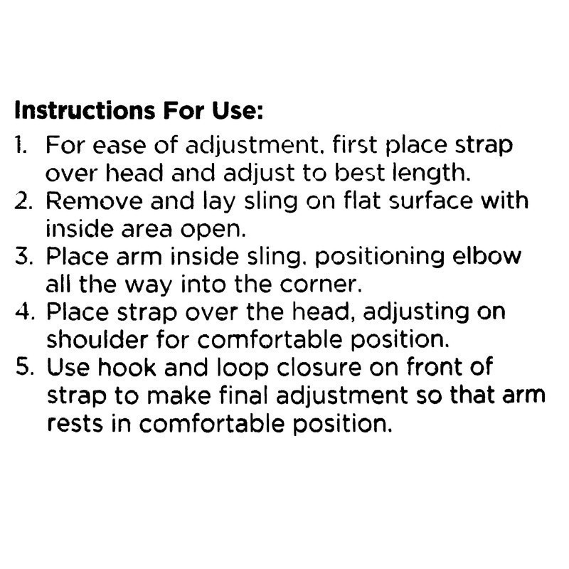 Adjustable Arm Sling Support Lightweight Breathable Comfortable Pockets Adults