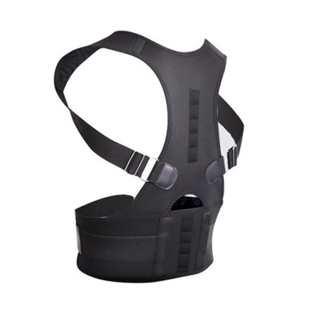 Posture Corrector Magnetic Back Brace Support Belt Men Women Pain Relief Adjust