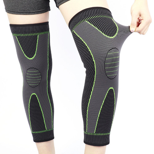 Full Leg Sleeves Compression Long Knee Sleeve Protector Varicose Veins Swelling