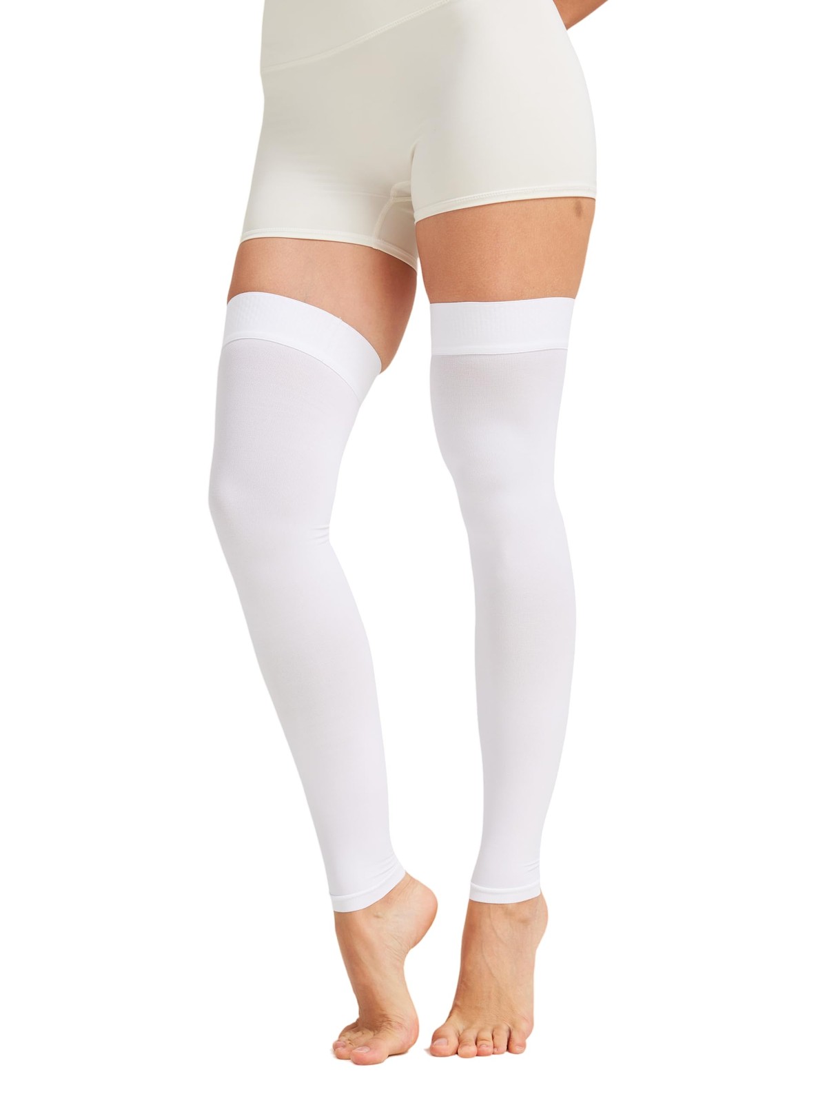 Plus Size 3XL Extra Wide Ankle and Silicone Band, 15-20 mmHg Medical Compress…