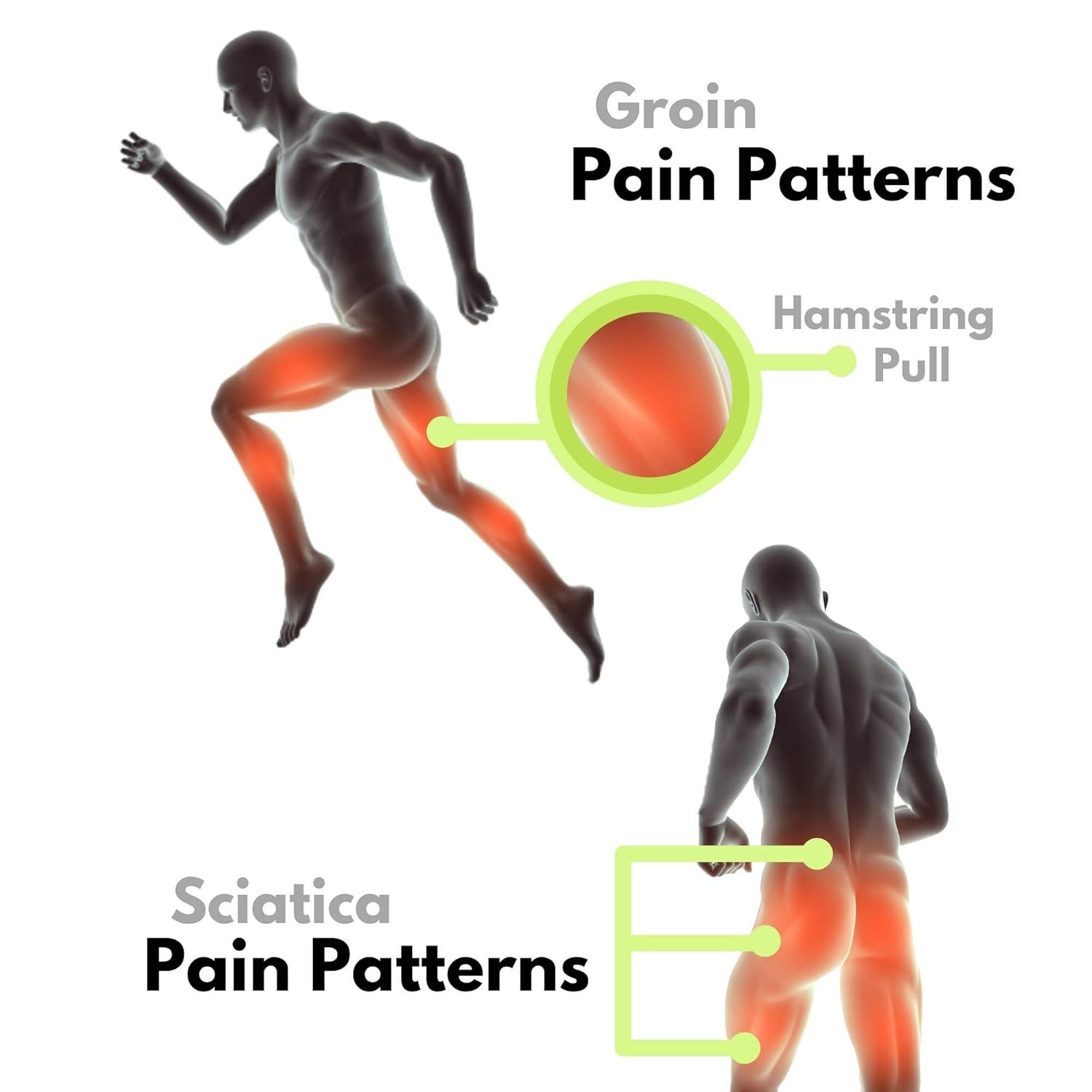 Versatile Groin Wrap with Double Straps for Pain Relief & Muscle Stabilization