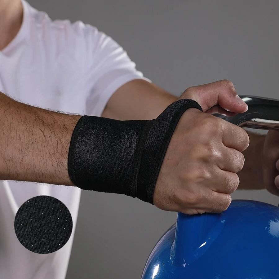 Neoprene Adjustable Wrist Support Wrap for Weightlifting Kettlebell Gym Training