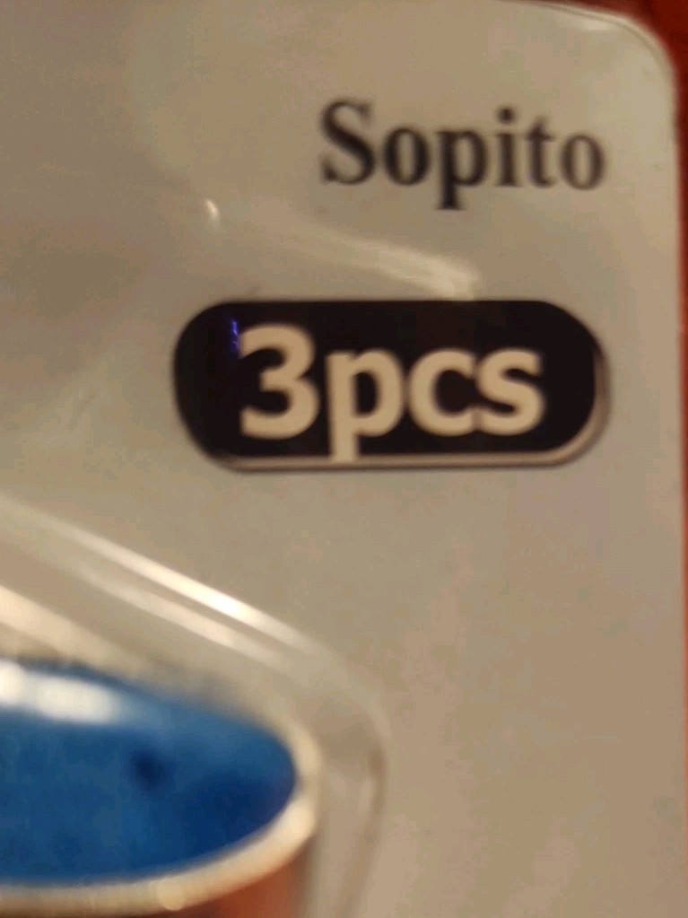 Sopito Finger Splint, 3PCS Support Brace One Size, Blue