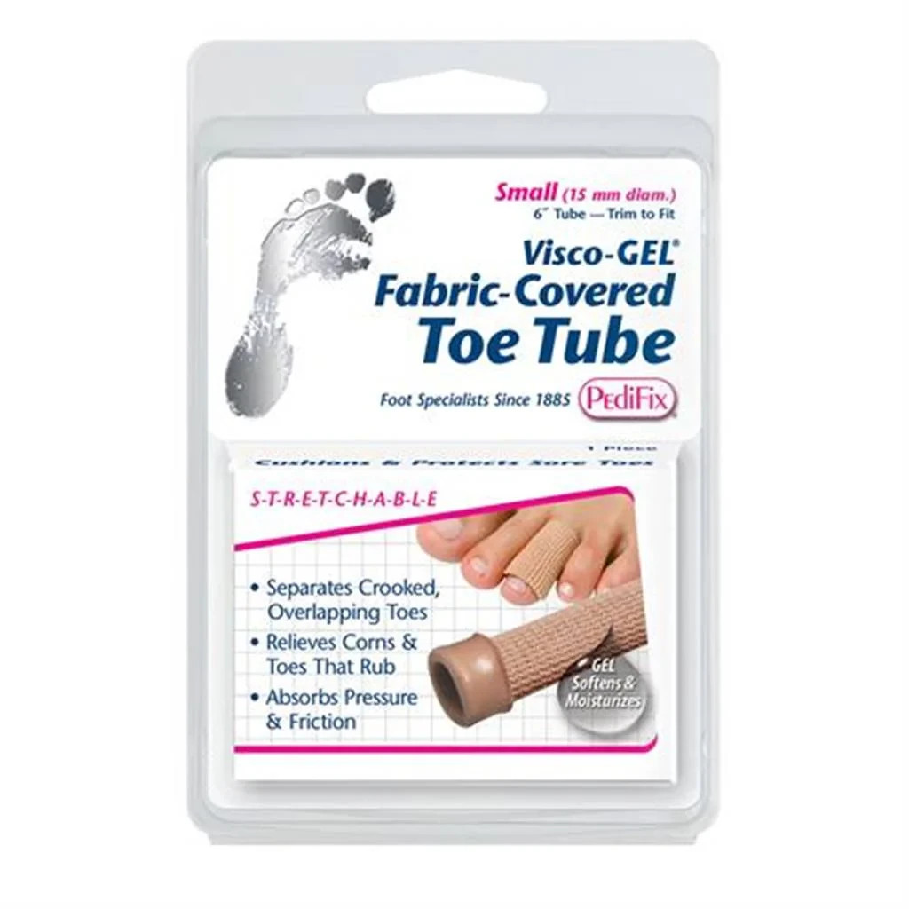 SM PediFix Visco-GEL Fabric-Covered Toe Tube Size: Large #P1202-L