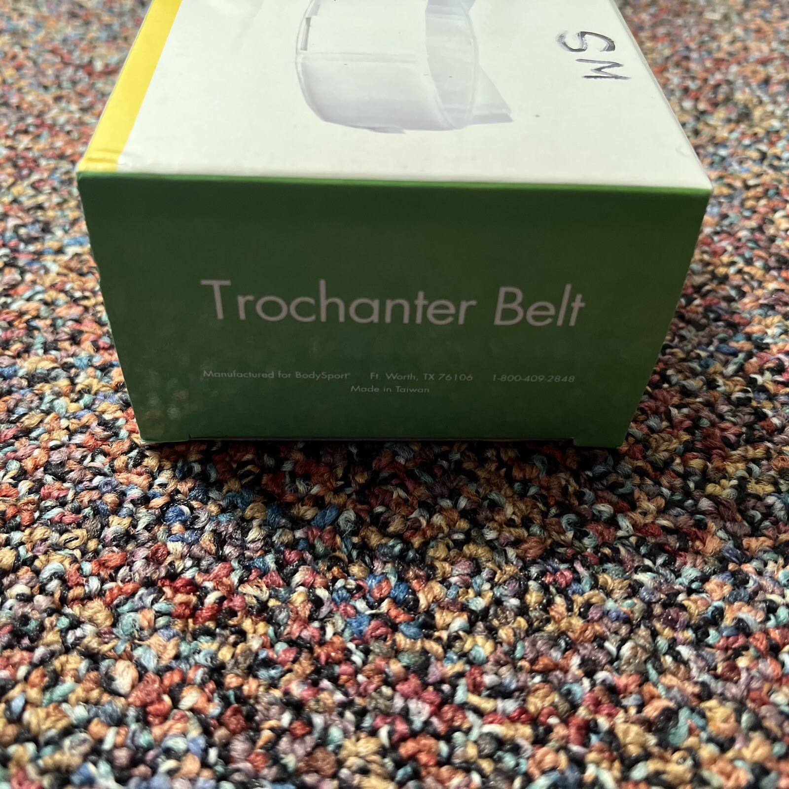*Brand NEW* Body Sport ~ Deluxe Trochanter BELT ~ 26 In -38 In White ZRB147reg