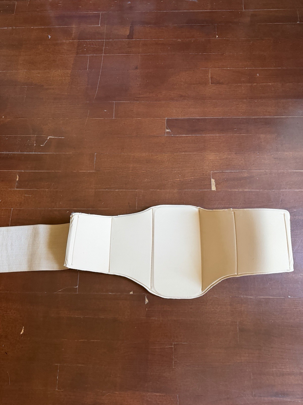 Adjustable Abdominal & Rib Support Binder Belt, One Size, Beige, Unisex
