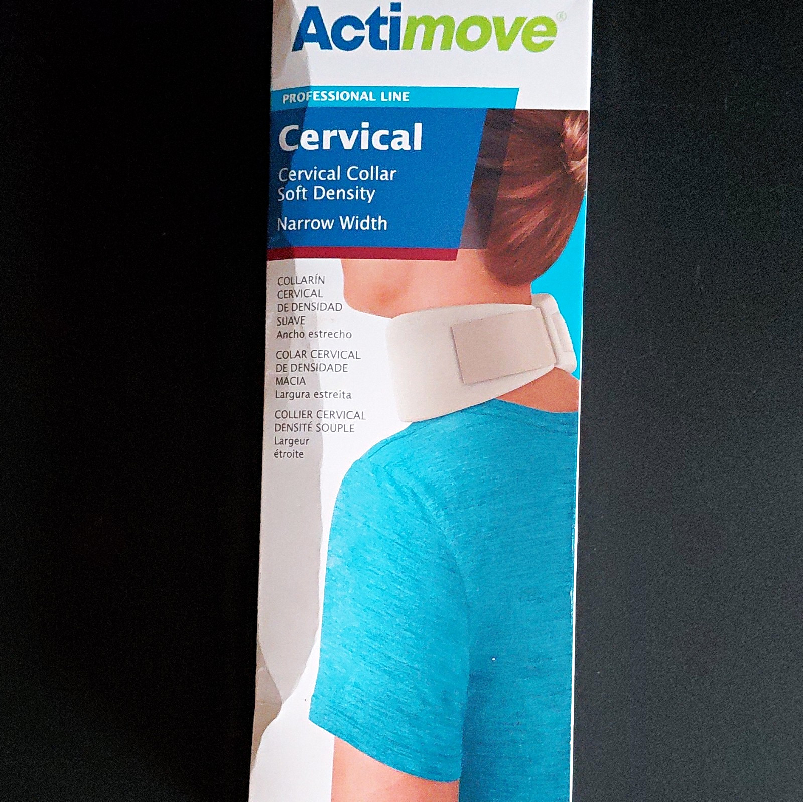 Actimove Cervical Collar Narrow Beige Foam Neck Support Latex Free