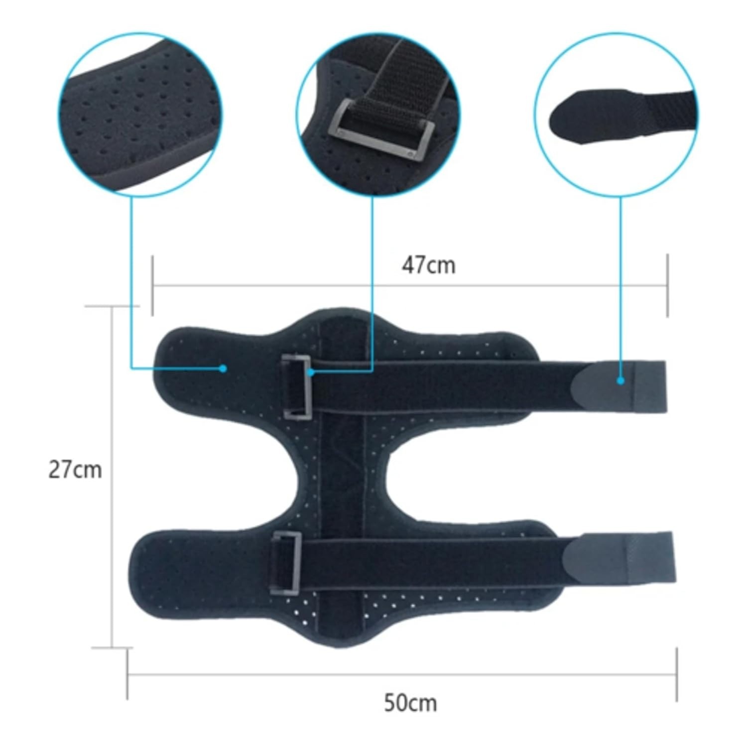 Plantar Fasciitis Night Splint for Women & Men – Adjustable Foot Brace