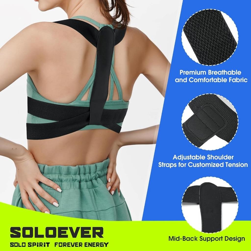 Posture Corrector Shoulder Straight Brace – Upper Back Pain Relief