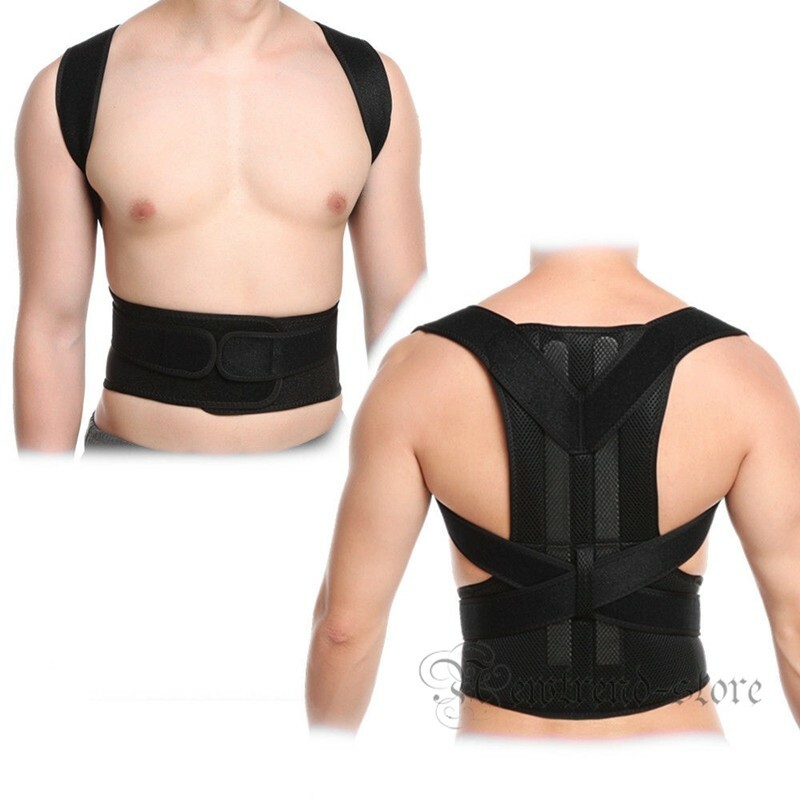 Corrector De Postura Large Dolor Espalda Hombros Fajas Chaleco Para Mujer Hombre