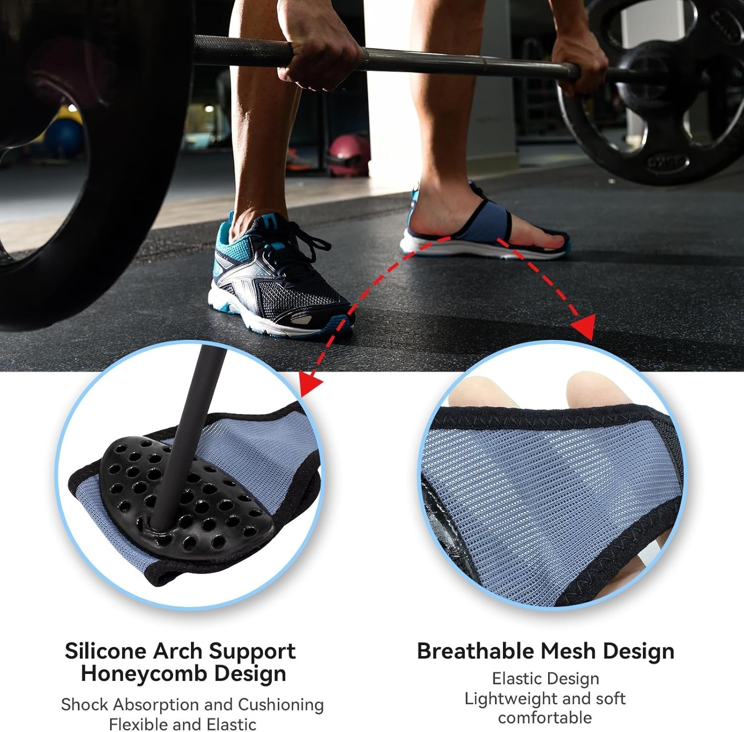 Adjustable Arch Support Braces for Plantar Fasciitis Relief – Universal Fit
