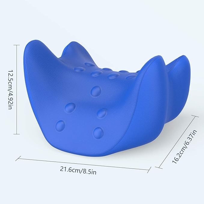 Cervical traction device, neck and shoulder relaxer, chiropractic neck pillow#KK