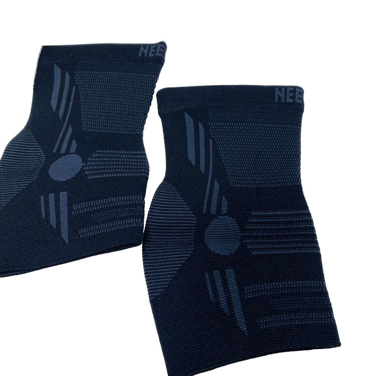 2 Pack Ankle Braces 4-Way Compression Breathable Fabric Elimates Bad Odors New