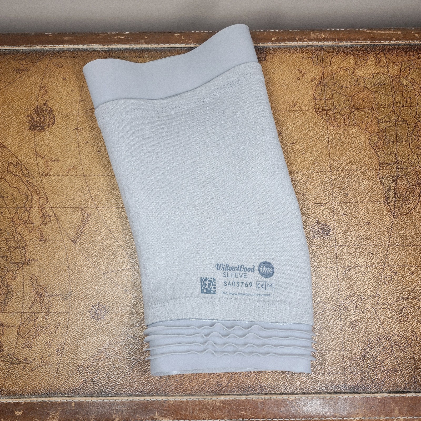 WillowWood One TT Sleeve Compression Leg Sleeve Size M Gray S403769