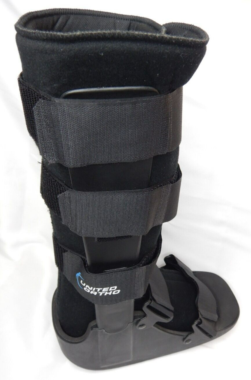 MEDIUM United Ortho Cam Walker Fracture Boot Black USED Men 7-10 Women 9-12