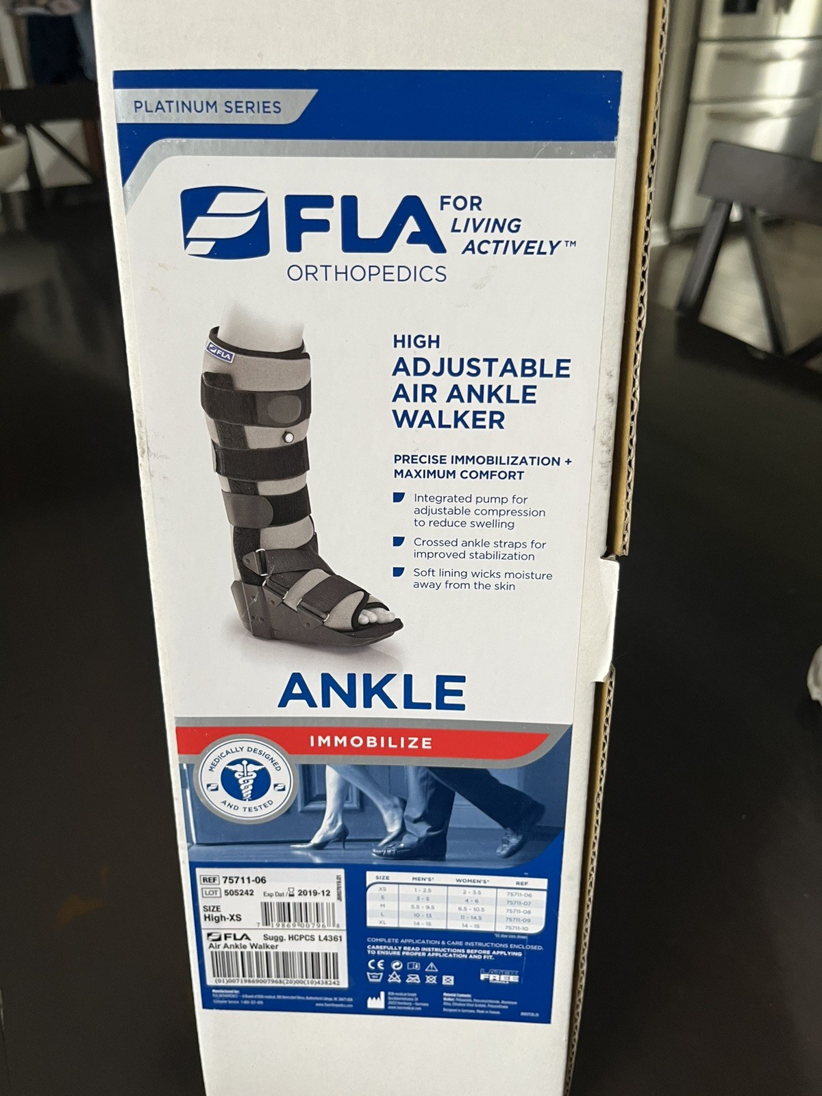 CAM Boot Ankle fracture Walker Boot Adult Size XS