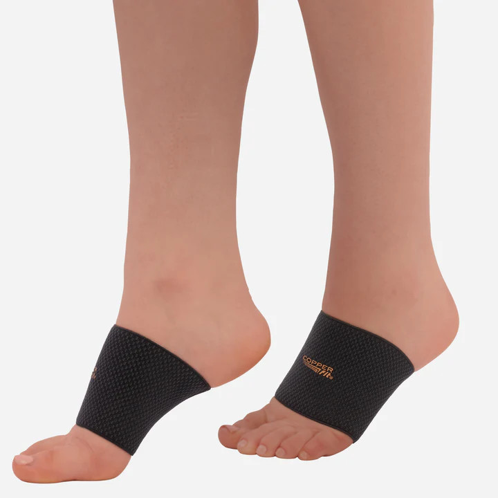 LOT of 5 – Copper Fit Arch Relief & Arch Relief Plus Compression Bands One Size