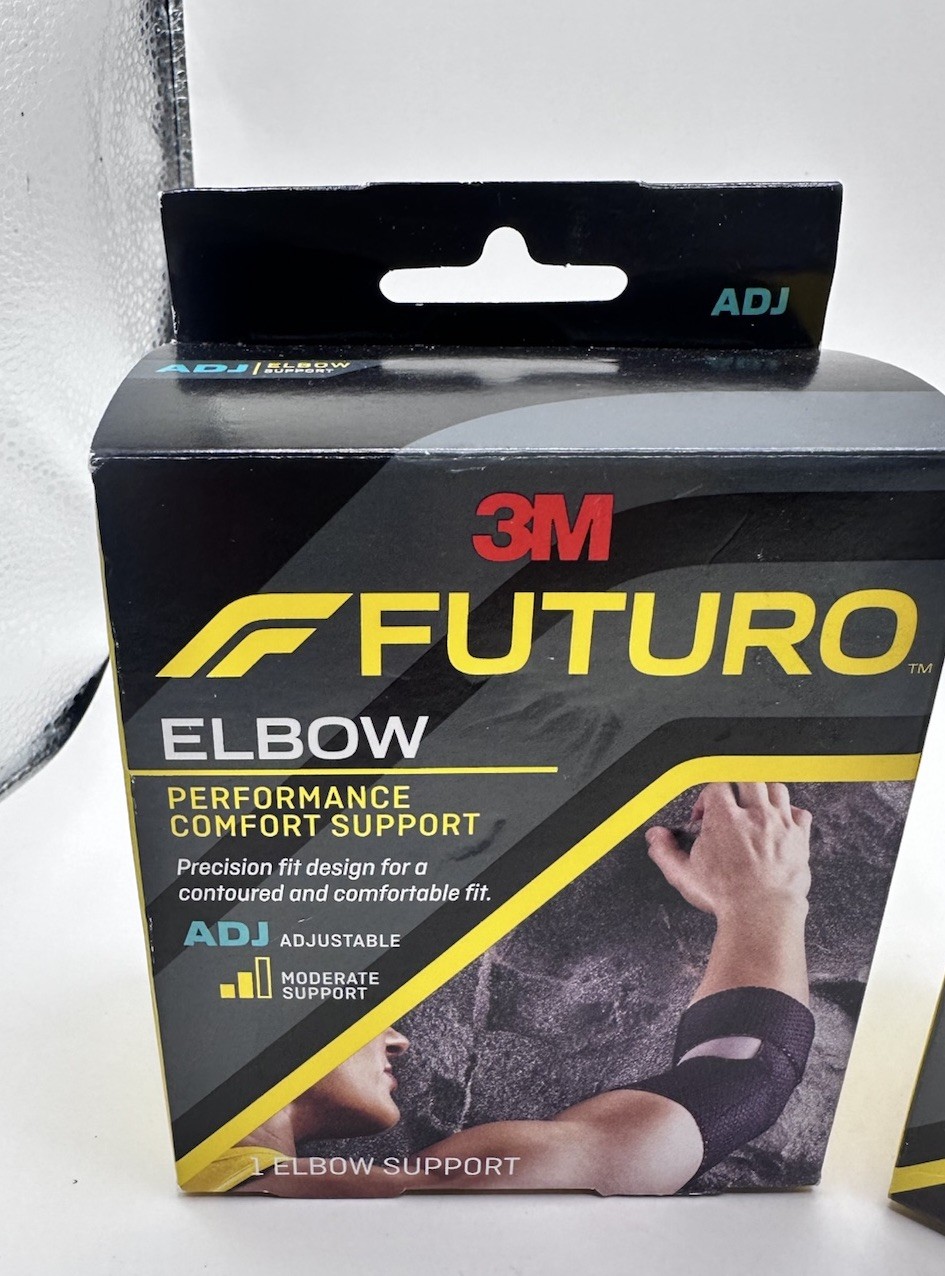 3M Futuro Elbow Performance Comfort Support – Adjustable Moderate Support New 1
