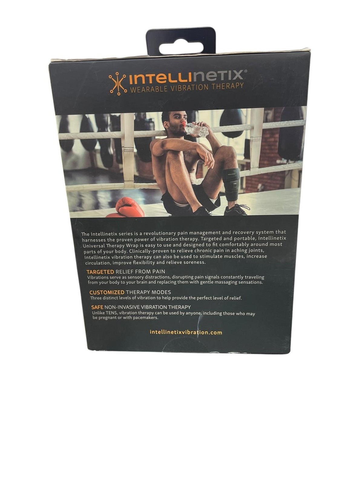intellinetix Brownmed Universal Vibrating Therapy Wrap for Pain and Recovery