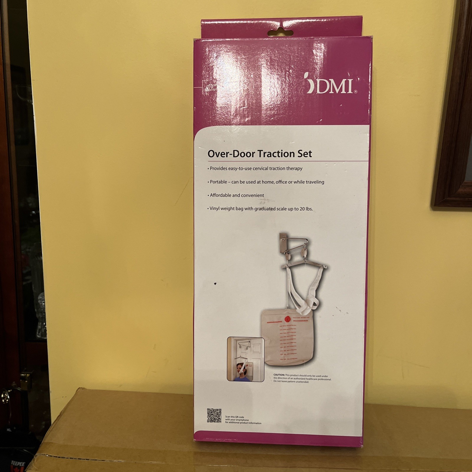 DMI Over Door Cervical Traction Set Therapy Orthopedic BRAND NEW