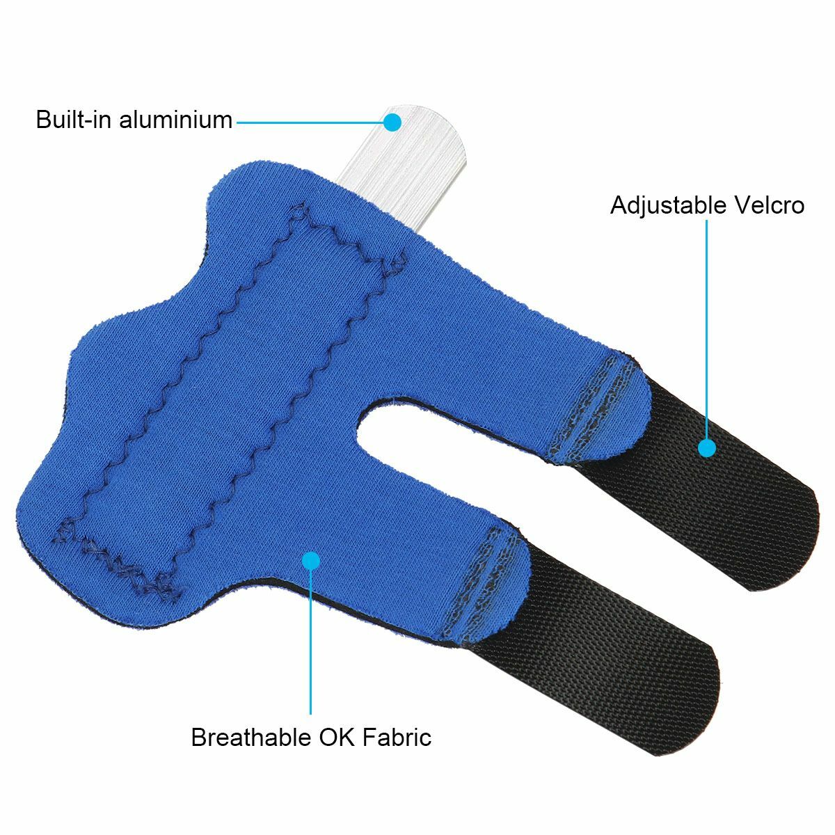 Finger Adjustable Trigger Splint Straightener Corrector Support Brace Protector