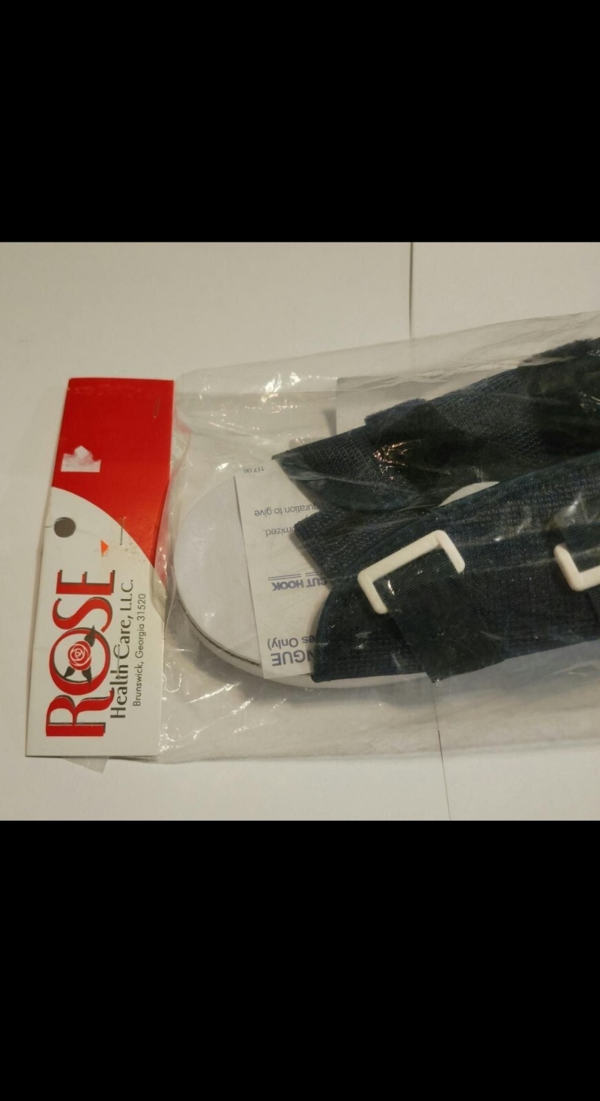 Orthopedic Deluxe Post-op Shoe Size LW Rose Health Care LLC #6004 Hook And Loop