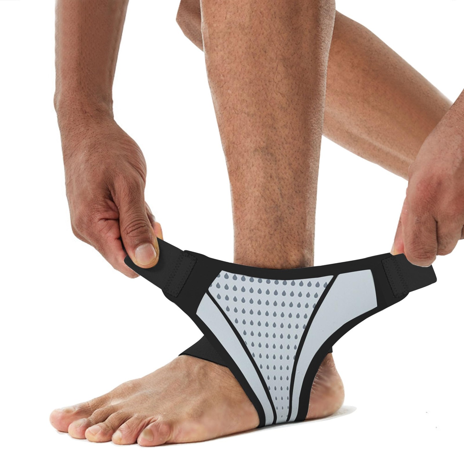 Ankle Brace for Men and Women(1 Pair),Adjustable Ankle Support Compression Sl…