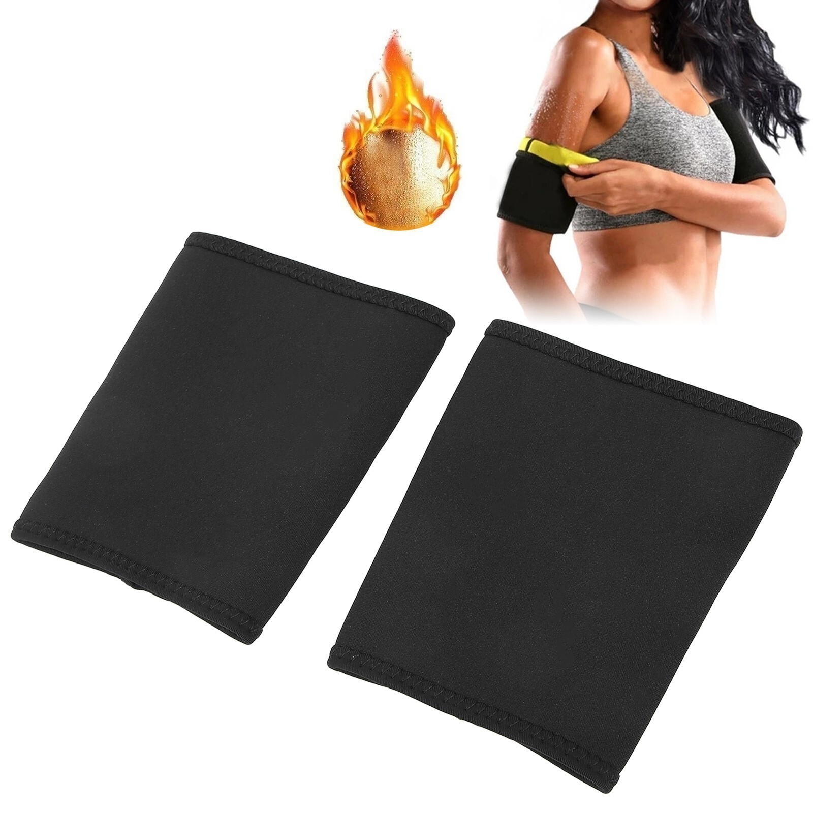 Neoprene Slimming Arm Shaping Wraps Compression Sleeve Upper Arm Shaper Trainer
