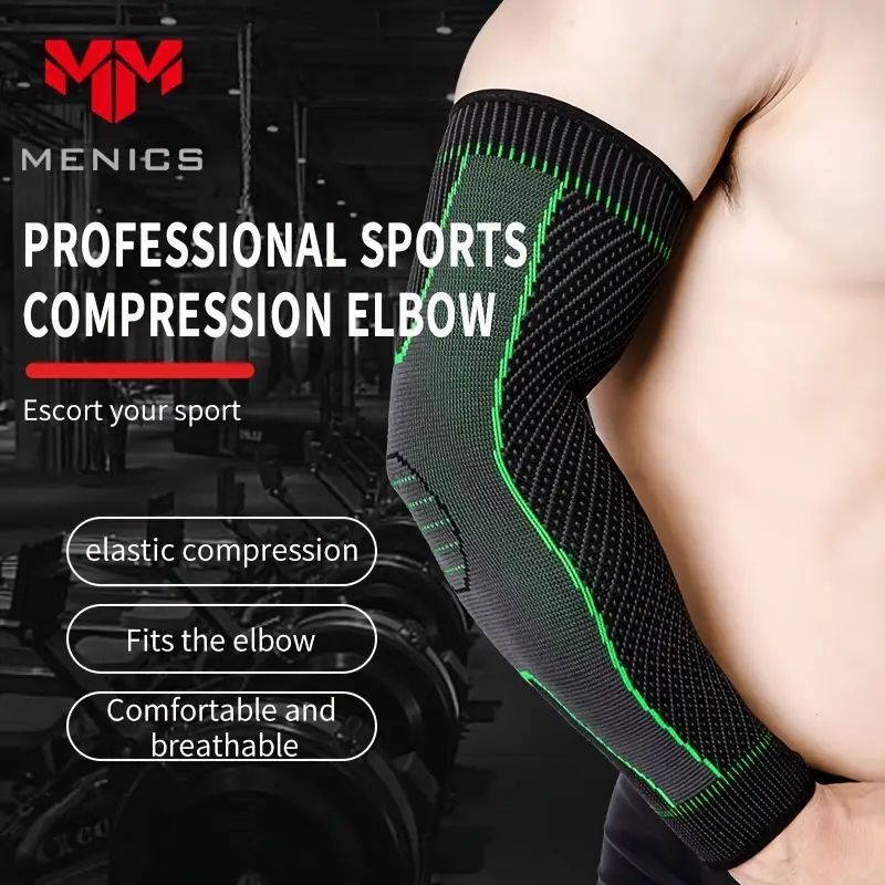 2 Pcs Elbow Brace Compression Support Sleeve Fit Arthritis Tendonitis Joint Pain