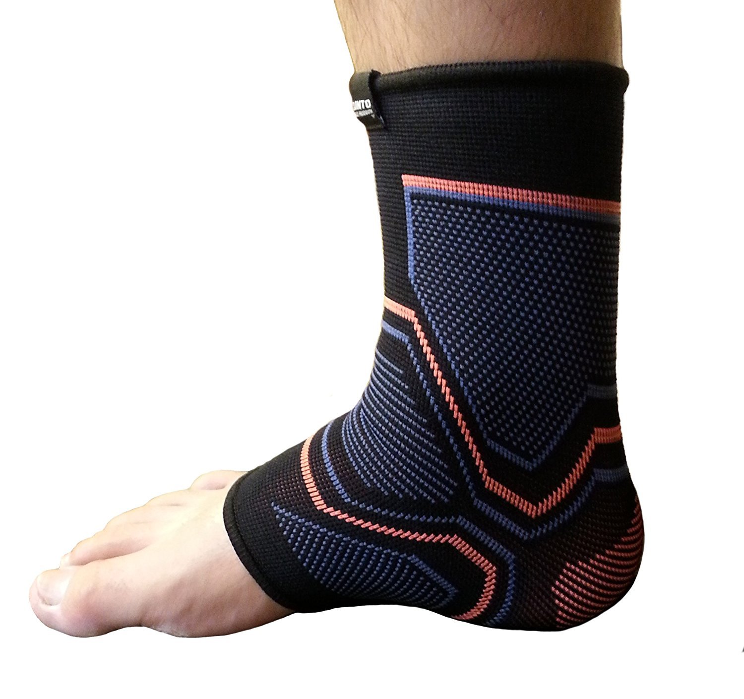 Kunto Fitness Ankle Brace Compression Support Sleeve – S, M, L