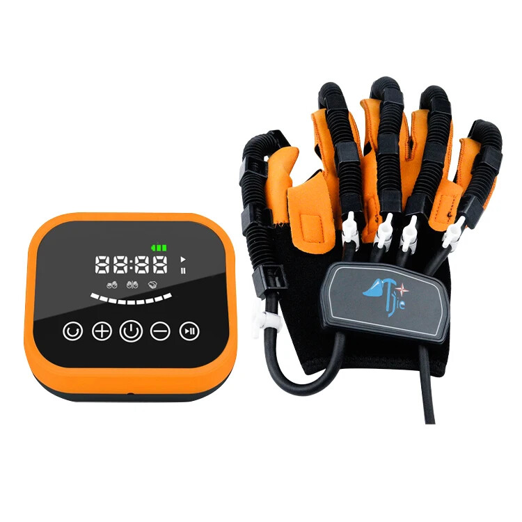 Rehabilitation Finger Training Machine Electric Robotics Gloves Hand Exerciser