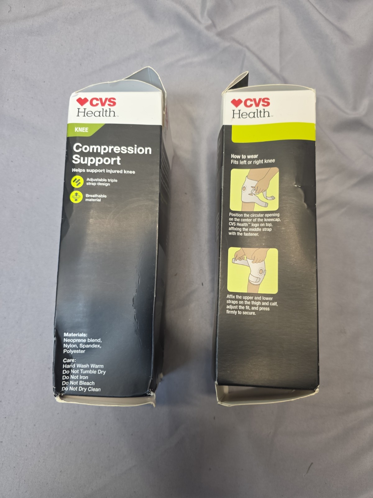 2-Knee Compression Support – CVS Brand Moderate Support – Size XL/XXL