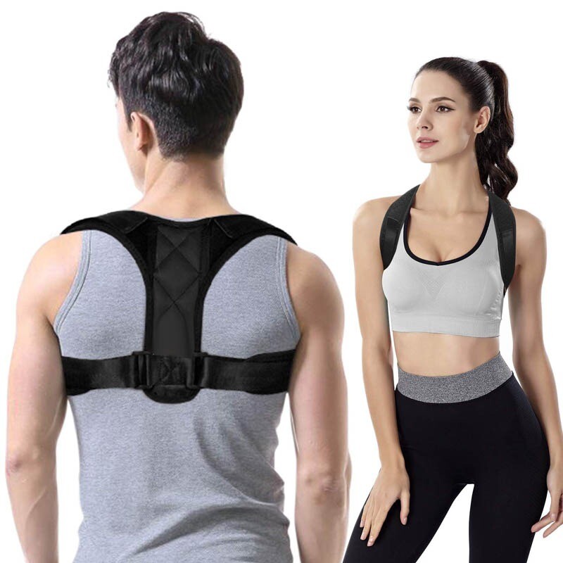 Soporte De Espalda Superior Ajustable Corrector De Postura Para Mujer y Hombres