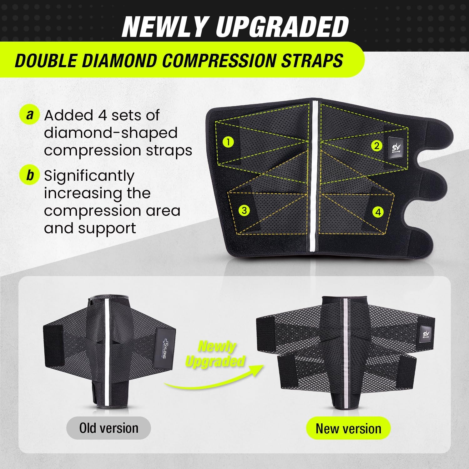 Torn Calf Muscle Compression Sleeve Wrap Brace for Calf Swollen, Edema XL/XXL
